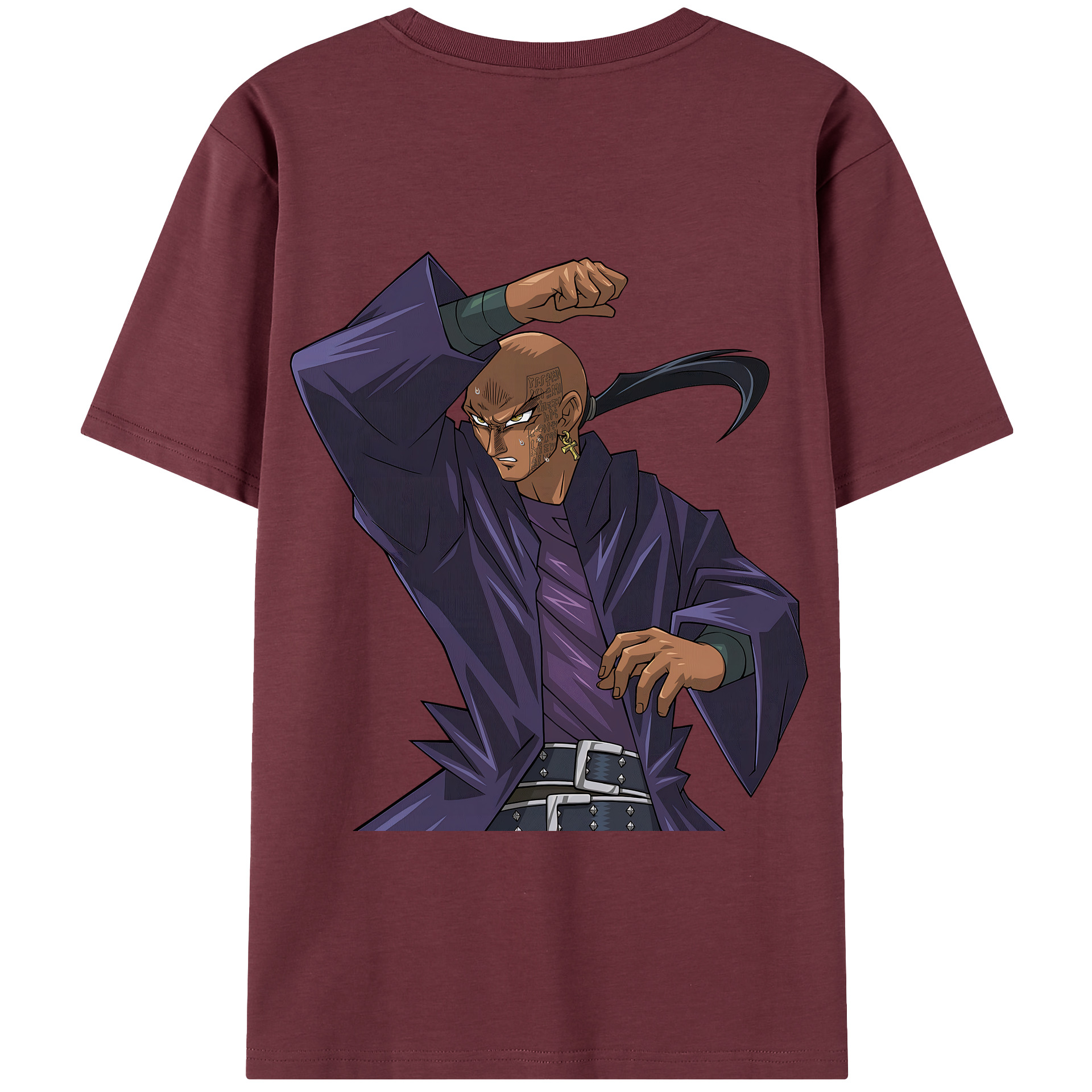 （画像用） 遊☆戯☆王 Yu-Gi-Oh! 綿100％半袖Tシャツ（背面プリント）